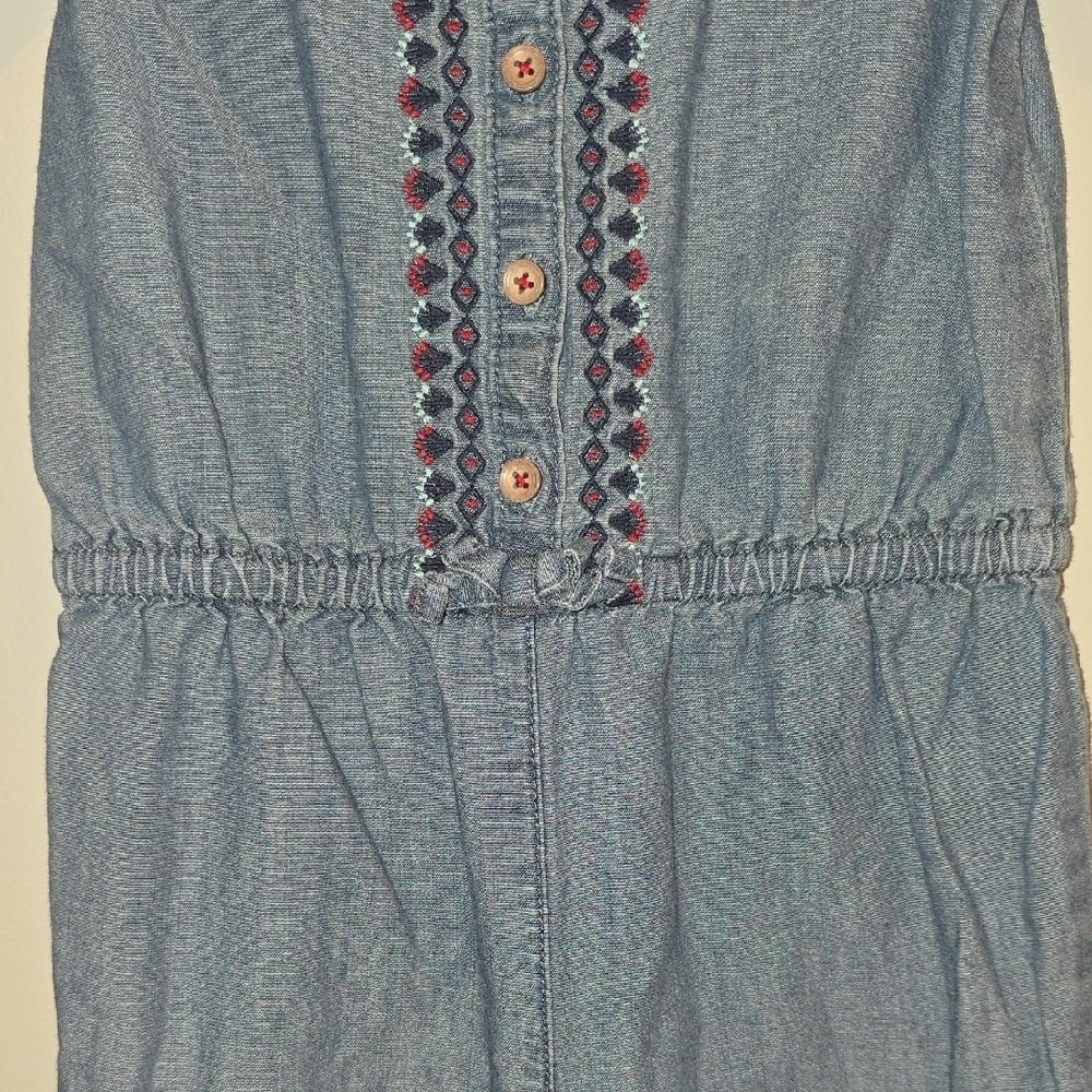 Carter's Blue Denim Bodysuit LOT P - Picture 5 of 9